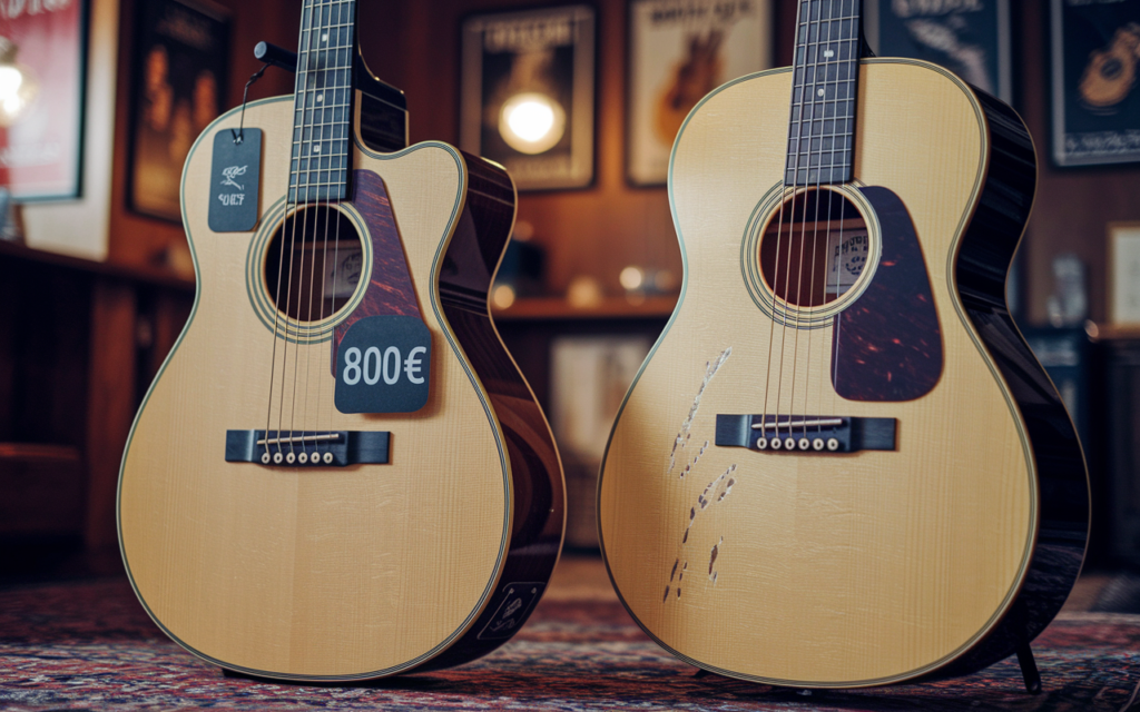 choisir une guitare neuve ou d'occasion